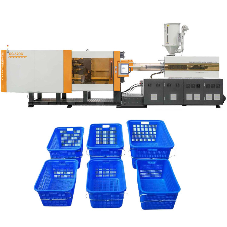 520C High Speed Energy Saving Injection Moulding Machine Manufacturing Fruit Basket Boxes